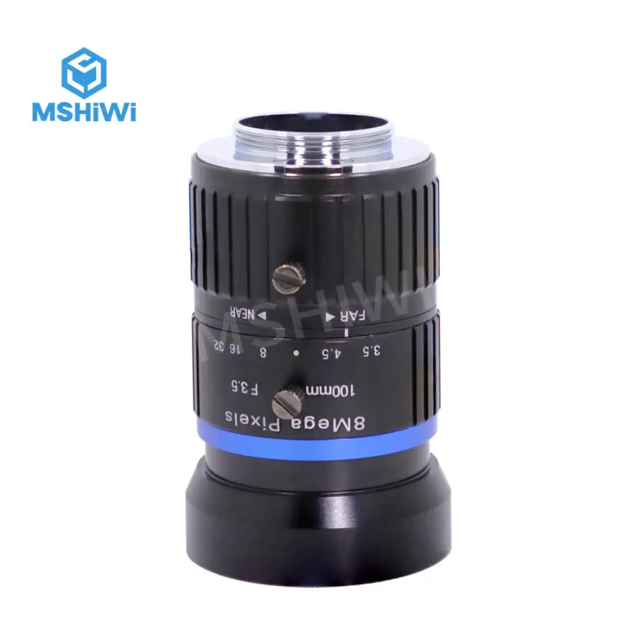 8MP 100mm C-mount F3.5 Aperture Manual Iris 1 Industrial FA